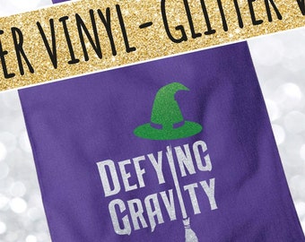 Defying Gravity Wicked Tote Bag: Cotton Musical Theatre Bag