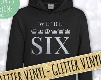 SIX The Musical Hoodie - Glitter Vinyl