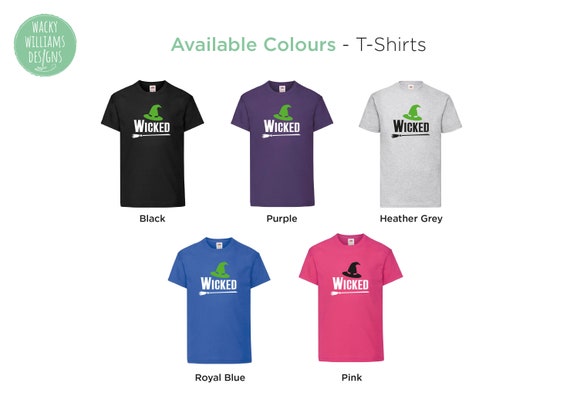 Wicked T-shirt: Kids Theatre Musical Tee - Etsy