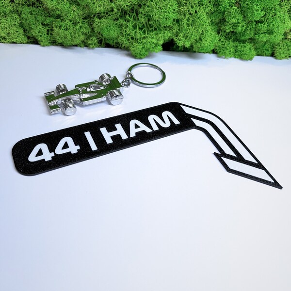 Lewis Hamilton bookmark + Formula 1 Keychain, Formula 1 bookmark, F1 bookmark, Mercedes Formula 1