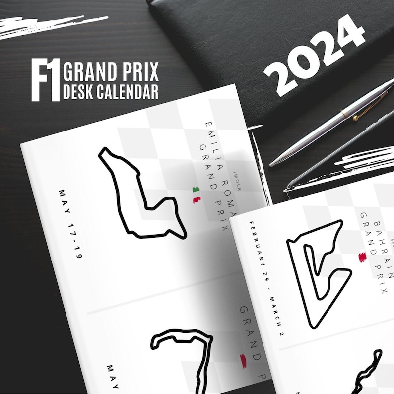 F1 Calendar Formula 1 Calendar Formula 1 Desk Calendar for F1 Fan 2025