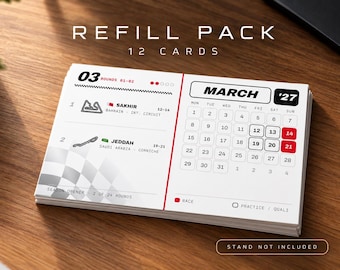 Refill pack – cards only - Calendar 2027