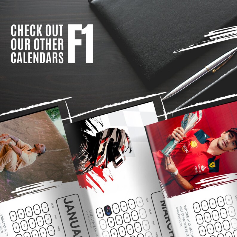 2024 Formula 1 Calendar F1 Grand Prix Season Etsy Australia