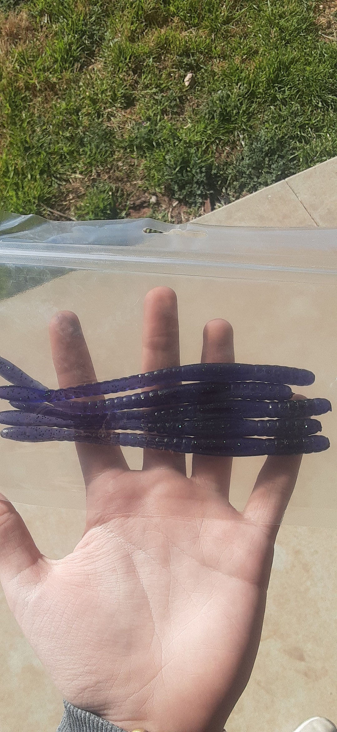 6 Inch Finesse Worms-junebug - Etsy