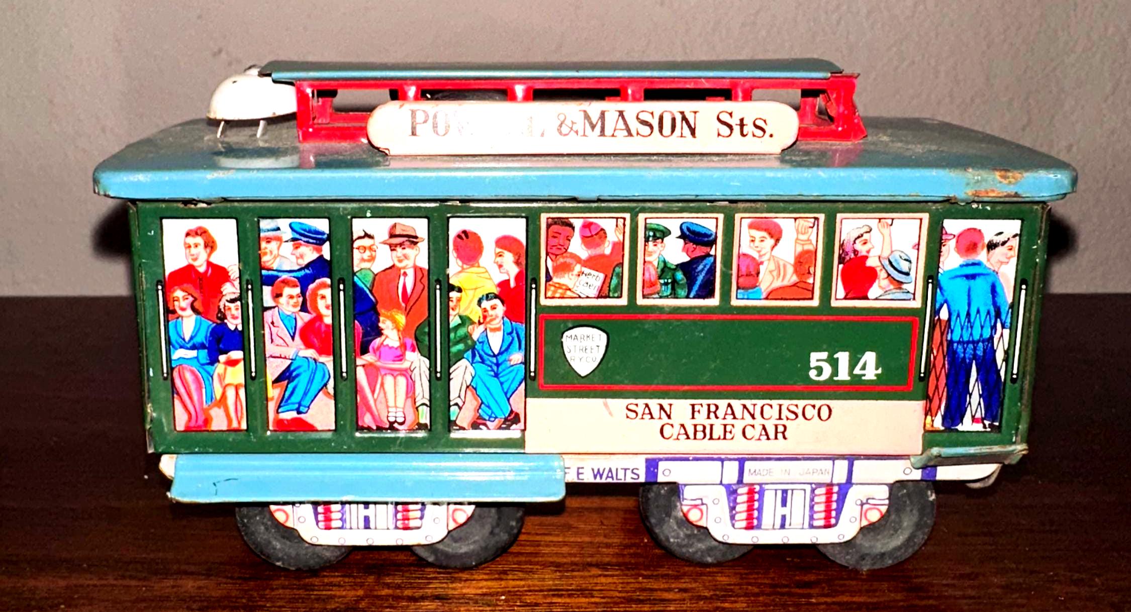 Tin toy trolley - Etsy 日本