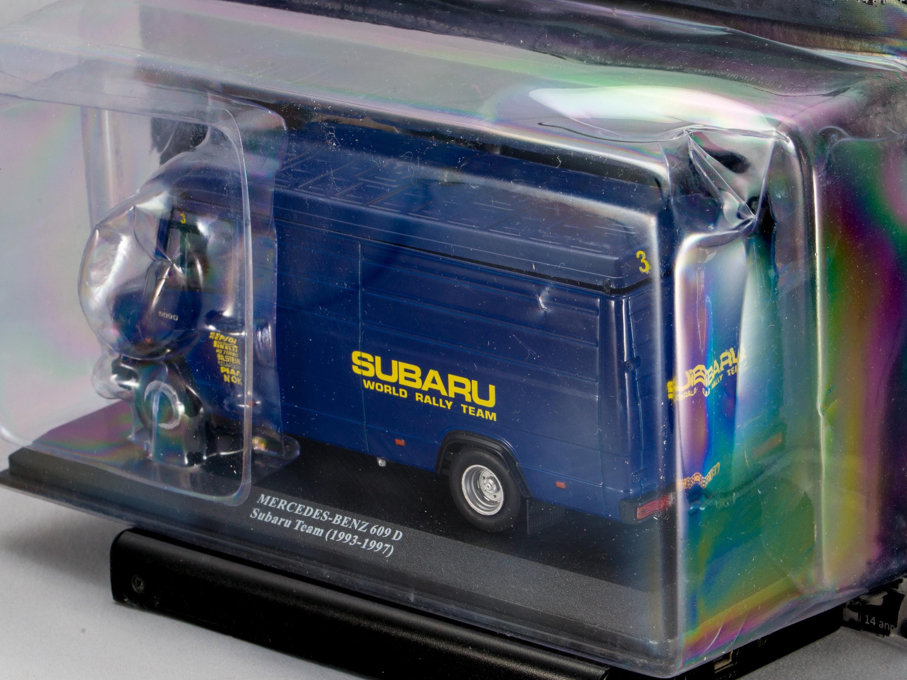 1:43 Mercedes Benz 609 D Subaru Team 555 Assistance Rally 1993