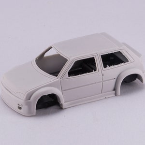 1:43 Citroen AX Super Production 1987 Frequelìn or Jarier or Vergnaud resin Kit by Alezan