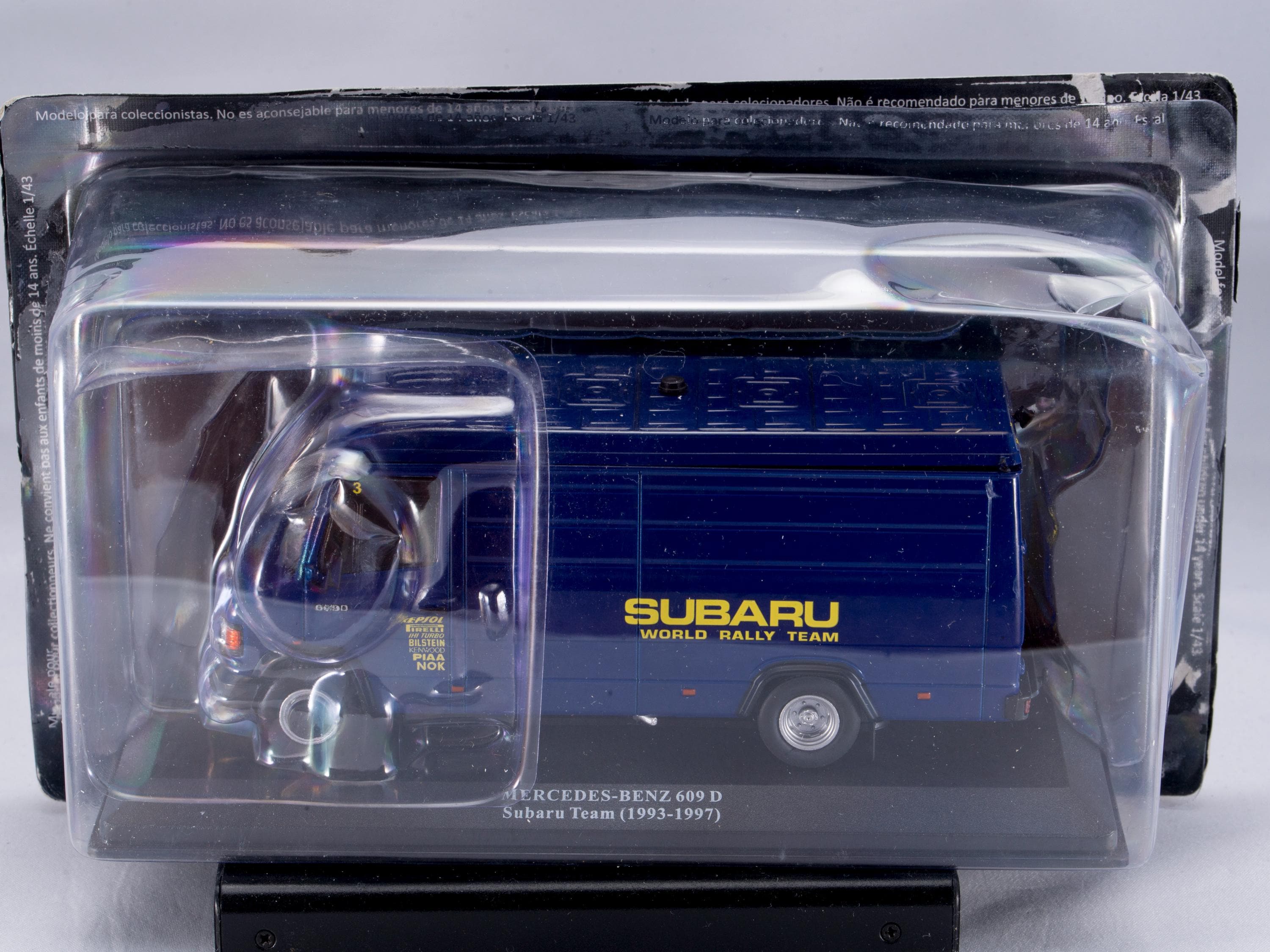 1:43 Mercedes Benz 609 D Subaru Team 555 Assistance Rally 1993