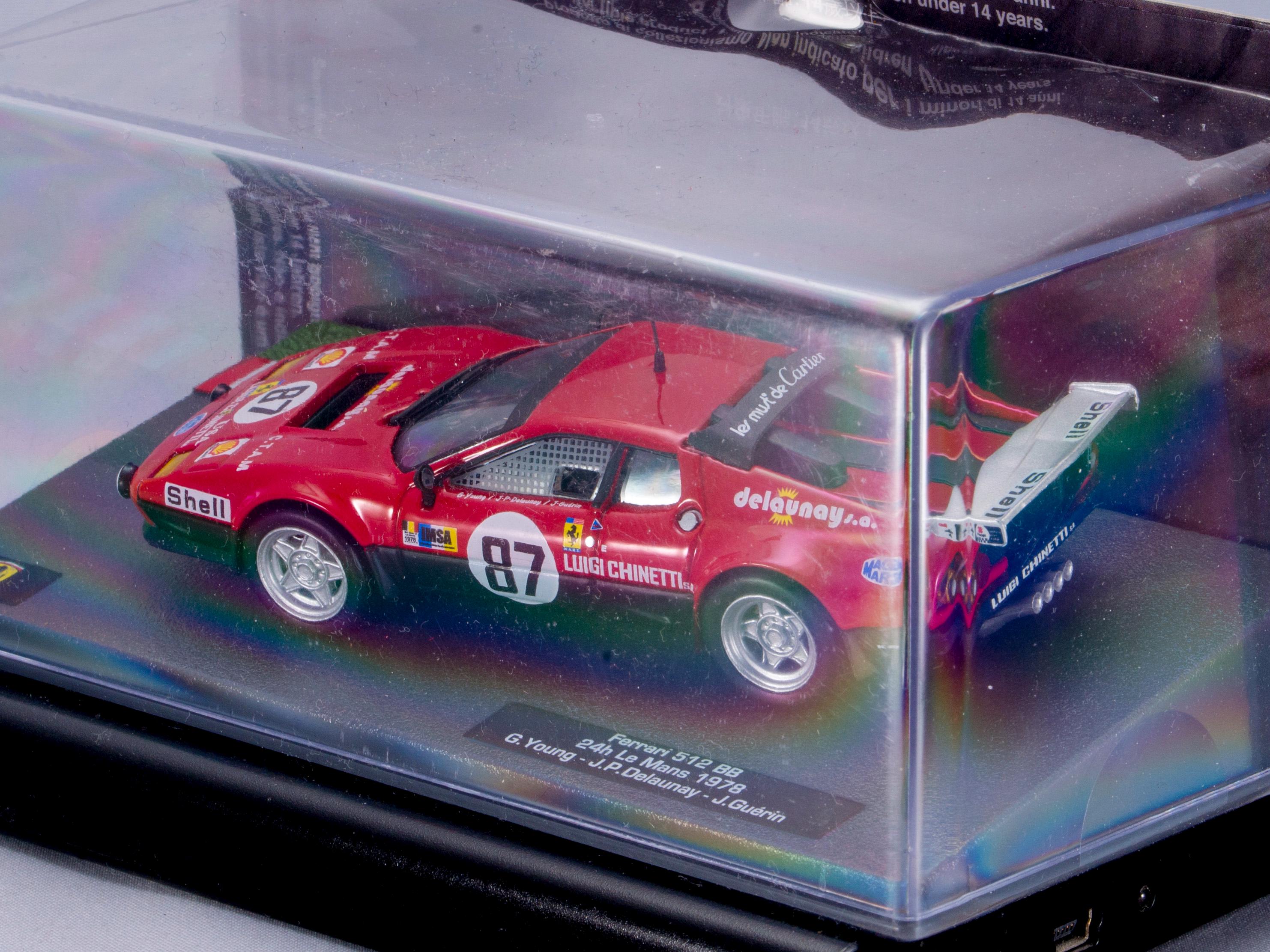 1/43 Altaya 1978 Ferrari 512 BB #85 24h LeMans Ecurie