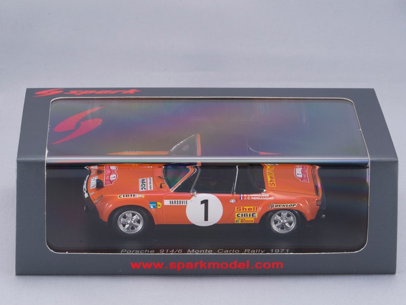 Nouveauté Spark Luxembourg : Porsche 911 SC Rallye Monte Carlo Historique 2020 (1/43