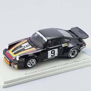 1:43 Porsche 911 Carrera RSR Morello Madera Larrea 24h Le Mans 1975 Spark S3530