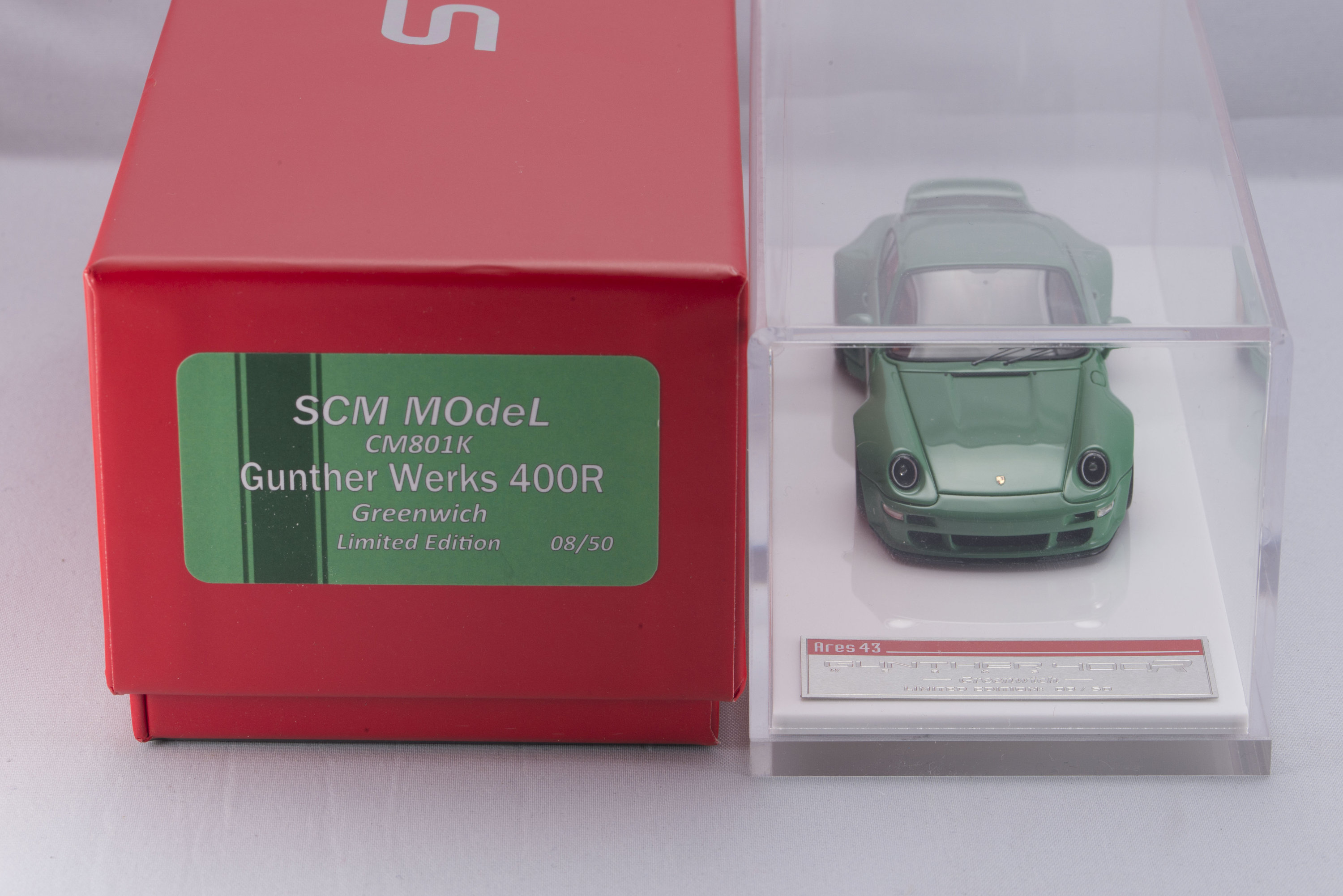 1:43 Porsche 993 Gunther Werks 400R Greenwich SCM Model
