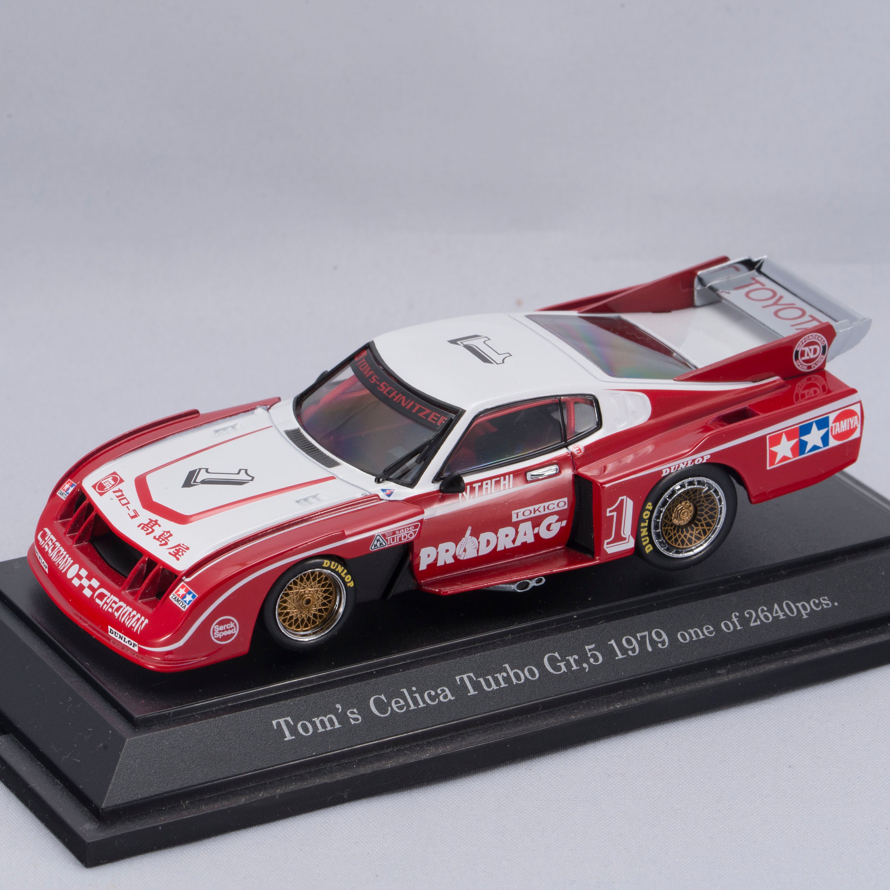 1:43 Toyota Celica LB Turbo Tachi Prodra-g Fuji 1000km 1978 Ebbro