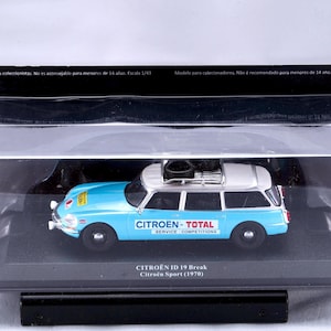 1:43 Citroen ID 19 Break Citroen Total Service Competition 1970