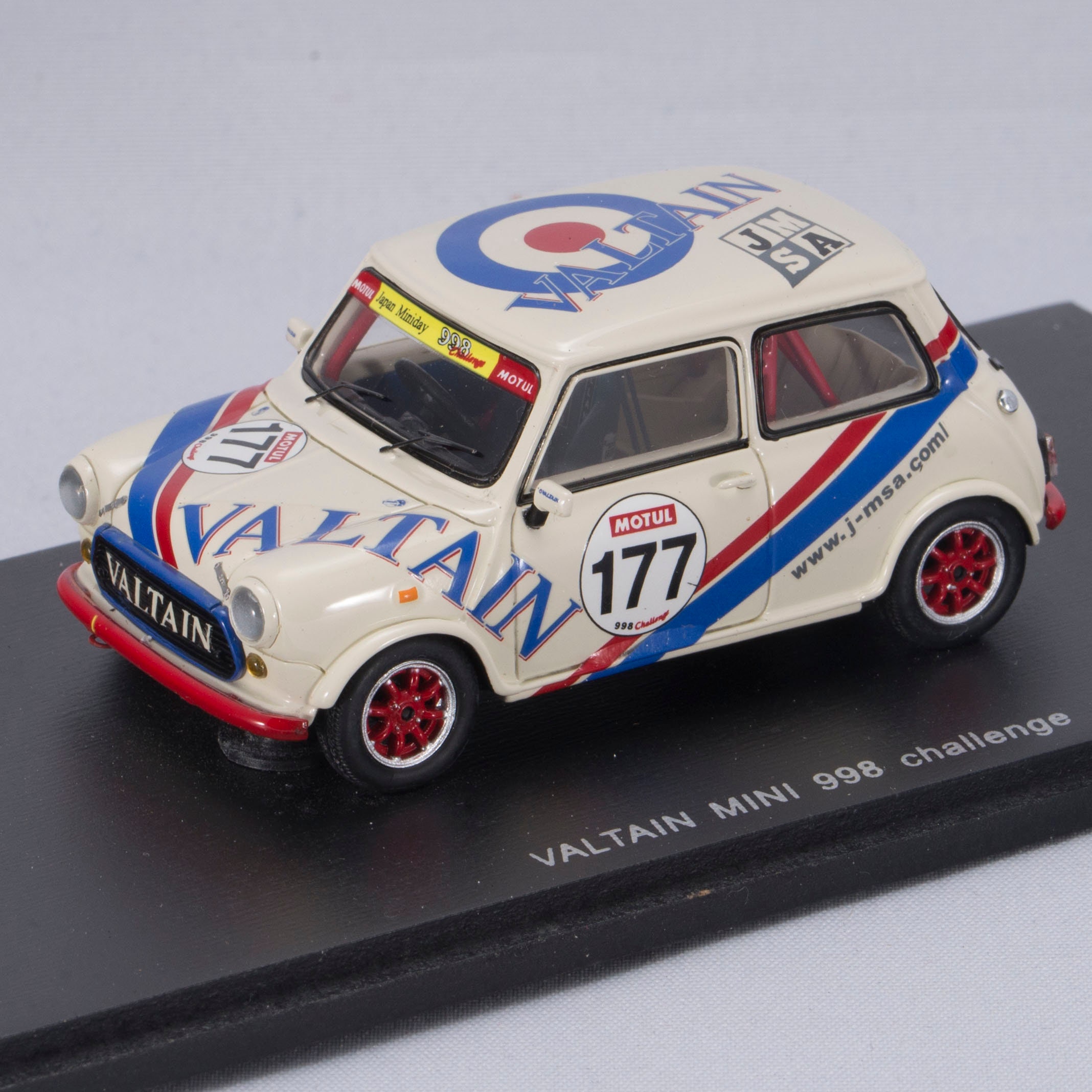 1:43 Mini 998 Challenge Valtain Spark Kokusai Boeki KBS049