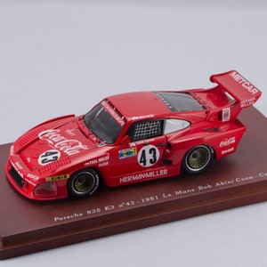1:43 Porsche 935 K3 Bob Akin Siebert 24h Le Mans 1981 Truescale Miniatures TSM10432