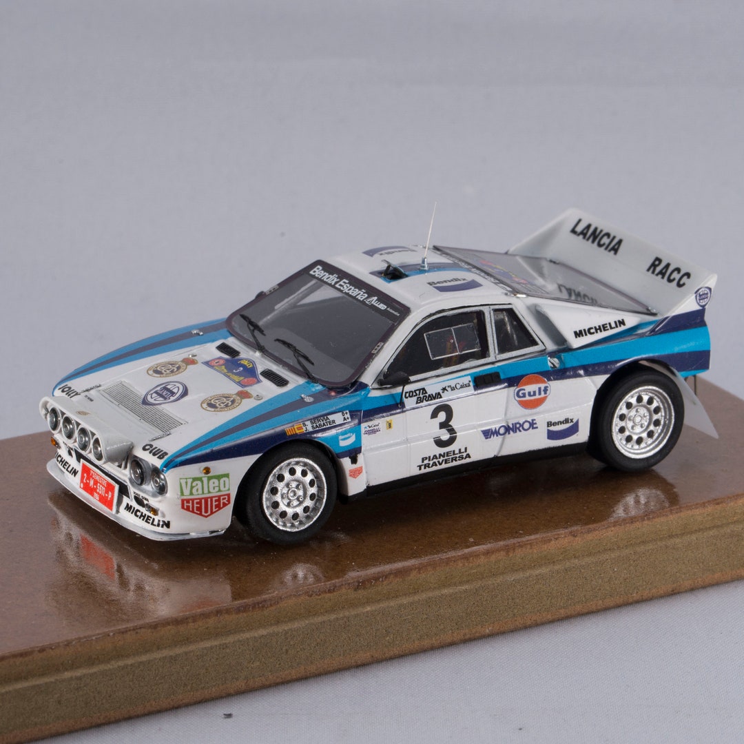 Decal 1:43 Lancia Rally 037 Evo 2 Rallye Montecarlo 1986