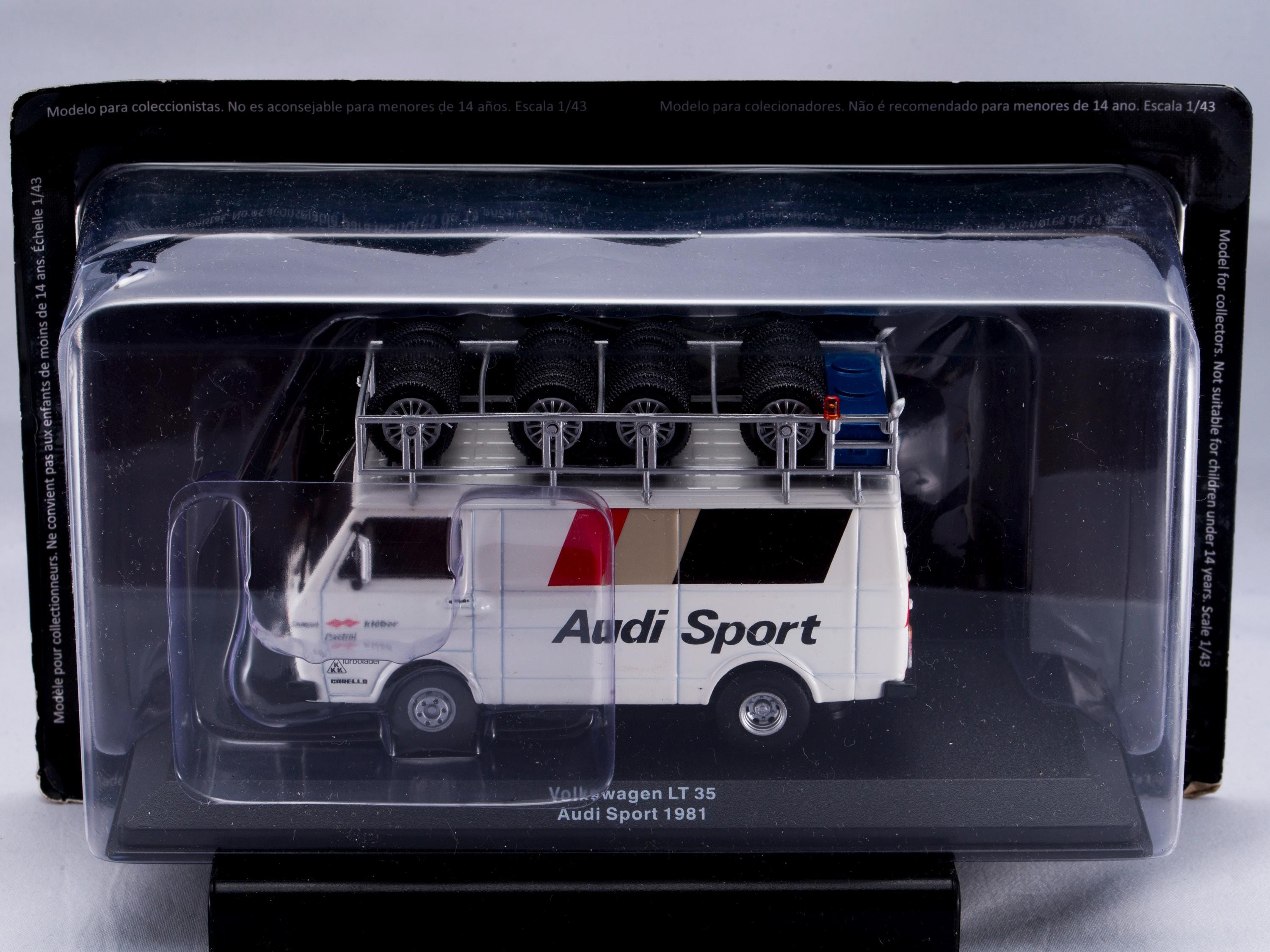 Miniature Assistance Rallye Altaya 1/43 - VW LT 35 Audi Sport 1981-1983 - édition Limitée