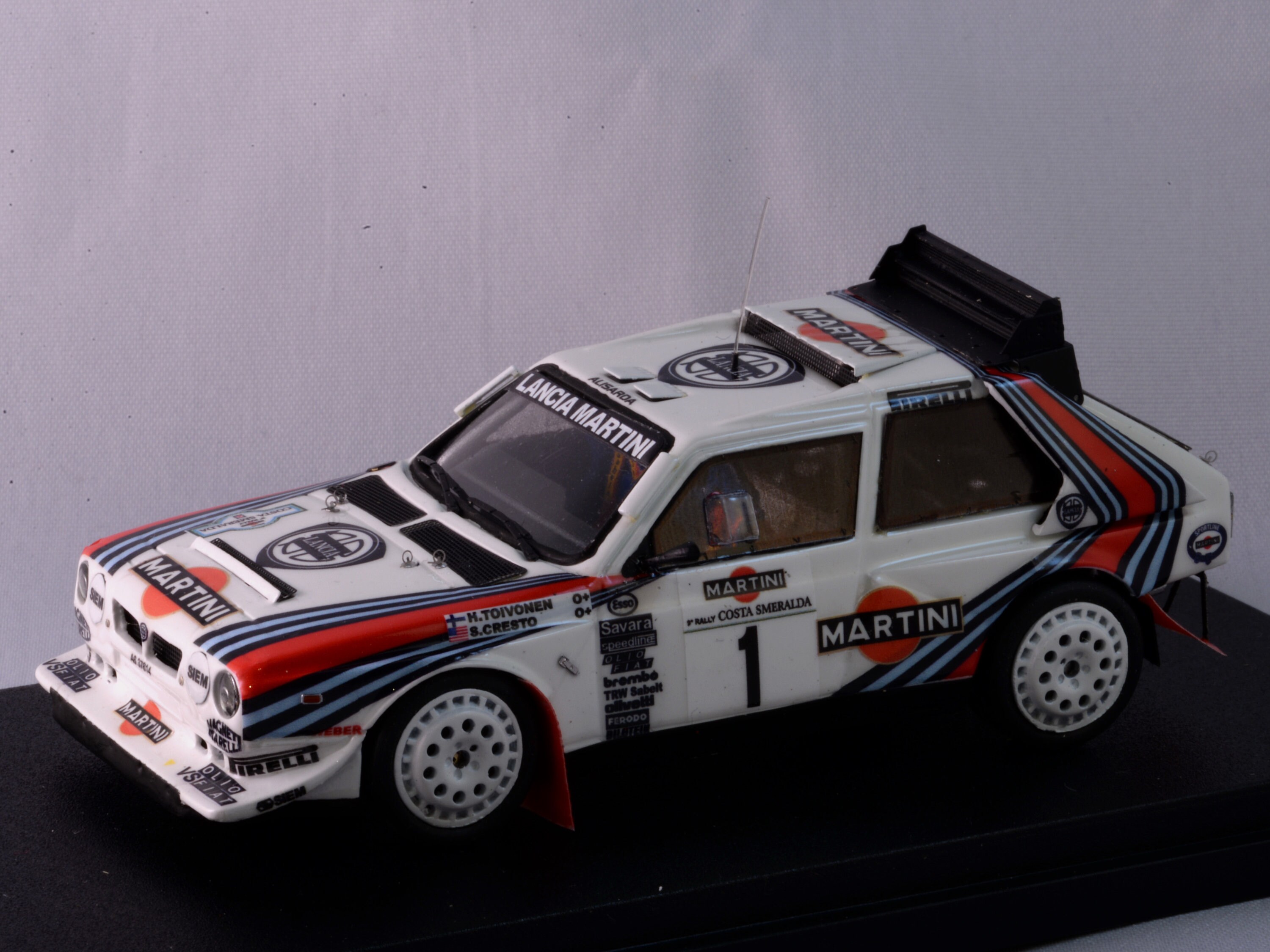 hpi 1/43 Lancia Delta S4 1986モンテカルロ優勝車 1/43 hpi-racing Lancia Delta S4 ランチア・デルタS4 '1986
