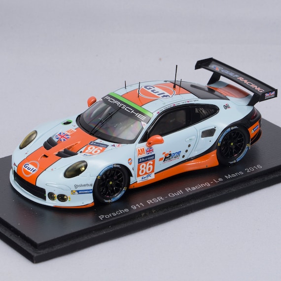 1:43 Porsche 911 RSR GTE AM Wainwright Carroll Barker Gulf 24h Le
