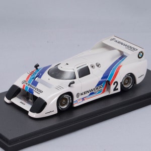 1:43 BMW M1/C March David Hobbs Kenwood 150 Miles Road Atlanta 1981 IMSA built by Juergen Renardy from Marsh Models kit