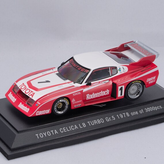 エブロ 1/43 TOYOTA CELICA LB TURBO Gr.5 1977 トヨタセリカ ターボ