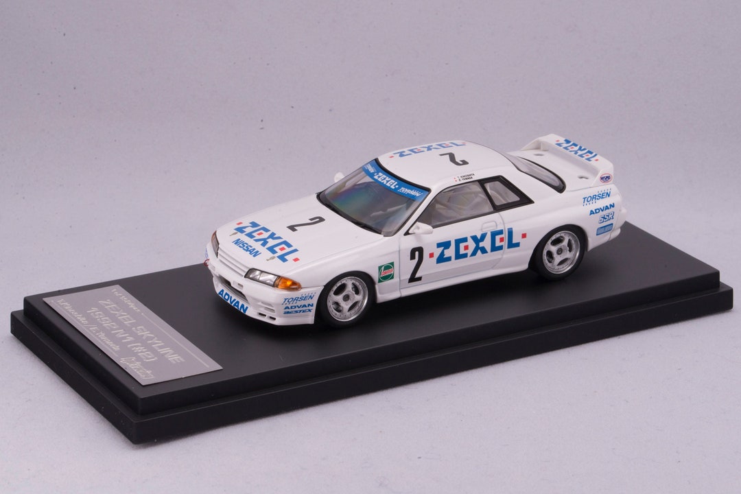 Zexal R32 1:43 Nissan Skyline R32 Kinoshita Yamada Zexel 1992 HPI Racing 8140 - Etsy