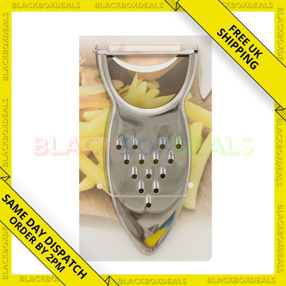 Multi Use Grater and Potato Vegetable Peeler Speed Stainless Steel