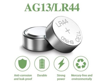 LR44 AG13 357 303 SR44 A76 Battery 1.5V Button Coin Cell Fob Batteries Watch