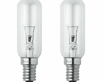 SES Bulbs 2x Cooker Hob Hood Extractor Light 40W E14 SES Small Edison Screw