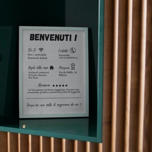 WiFi poster personalizzato minimalista | Poster Store IT