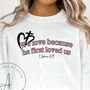 Christian Shirt Boho Christian Tshirt Bible Verse Jesus Apparel Faith Based T-Shirt Religious Shirt Love Like Je sus Loves You Christmas