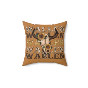 Bullskull Pillow Boho Chic Throw Cowgirl Pillow Country Decor Western Dorm Decor Gift For Her Country  Pillow Blanket