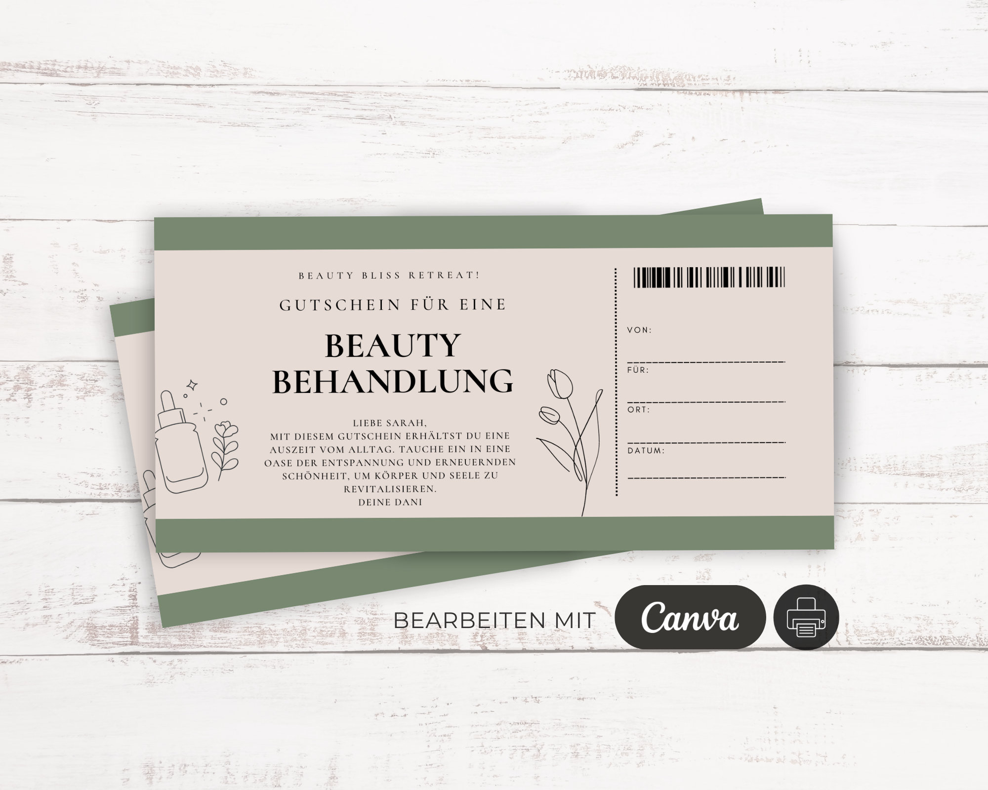 Beauty Gutschein - Das perfekte Geschenk für deine Liebsten