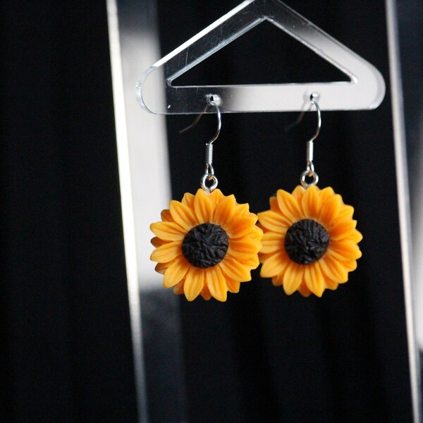 Sonnenblumen Ohrringe aus der Sommerkollektion <3
