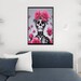 Skeleton and Roses Wall Art, Skelton Wall Art, Trendy Wall Print ...