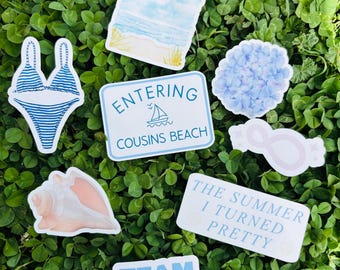 the summer I turned pretty sticker set