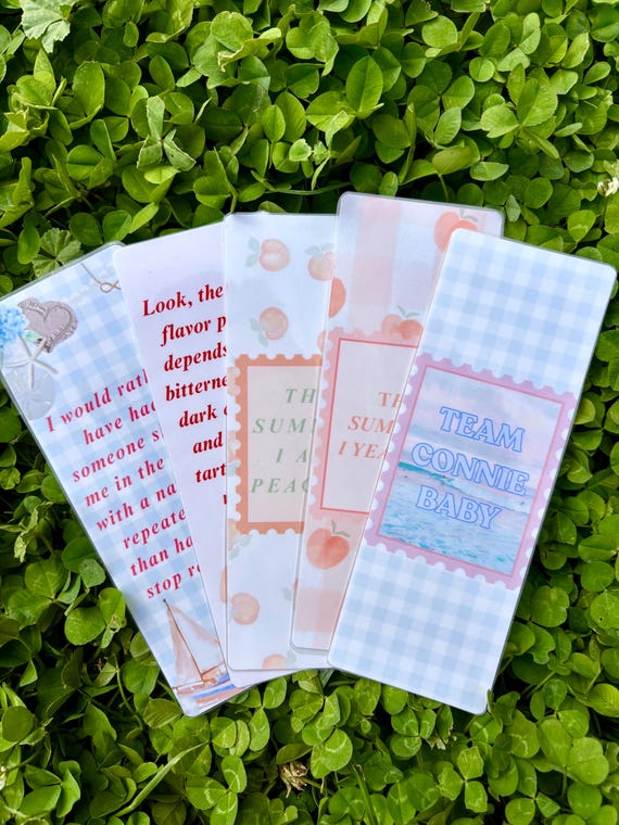 the summer I turned pretty bookmarks