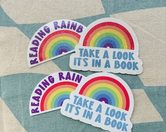 Reading Rainbow Stickers