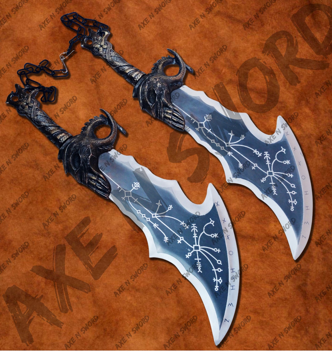 God of War Blades of Chaos Knives of Kratos Kratos Knives God of War