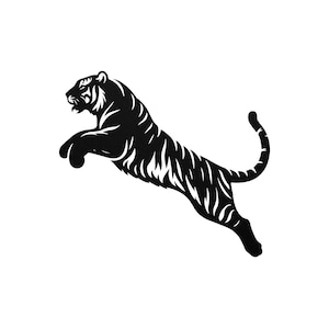 Tiger Metal Decor, Metal Wall Art, Man Cave Gift, Year of the Tiger, Zodiac Sign for Tiger, Above Bed Decor, Wildlife Wall Art