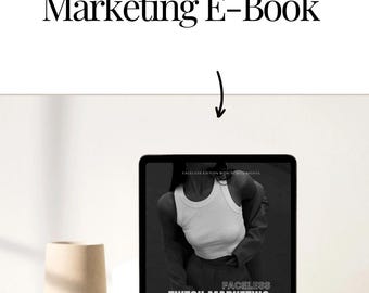 Faceless Tik Tok Marketing Ratgeber | Verdienen Sie Geld, ohne Ihr Gesicht zu zeigen | Social Media Anleitung | MRR / PLR enthalten | Tik Tok Anleitung