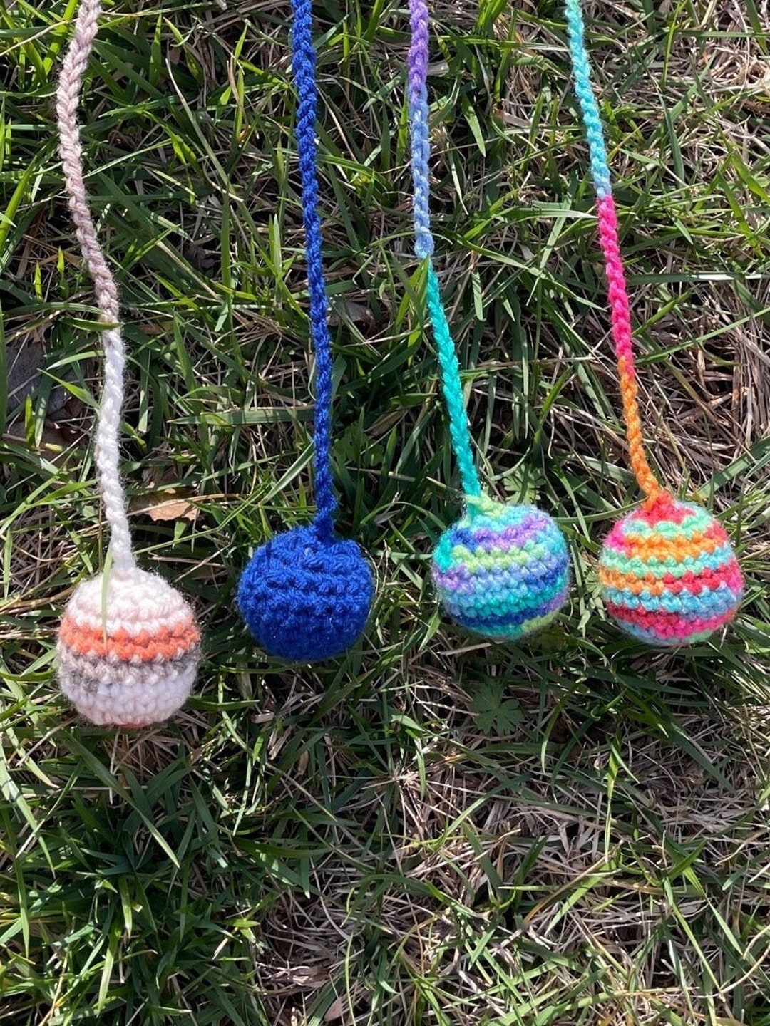 Yarn Ball Cat Toy Etsy