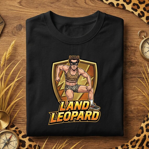 Hudson Williams Land Leopard Shirt, Inside joke tee, funny hero meme, niche fan gift