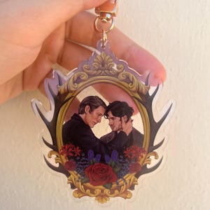 Hannigram - Hannibal and Will Graham Keychain