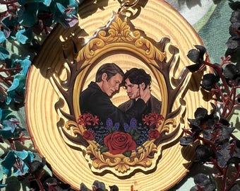 Hannigram - Hannibal en Will Graham sleutelhanger
