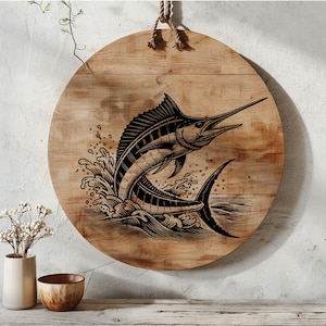 Fish Charcuterie Board Laser Engrave SVG, Fishing Cutting Board Digital File, Cheese Board Design, Laser Wood Engraving File, Camping Design