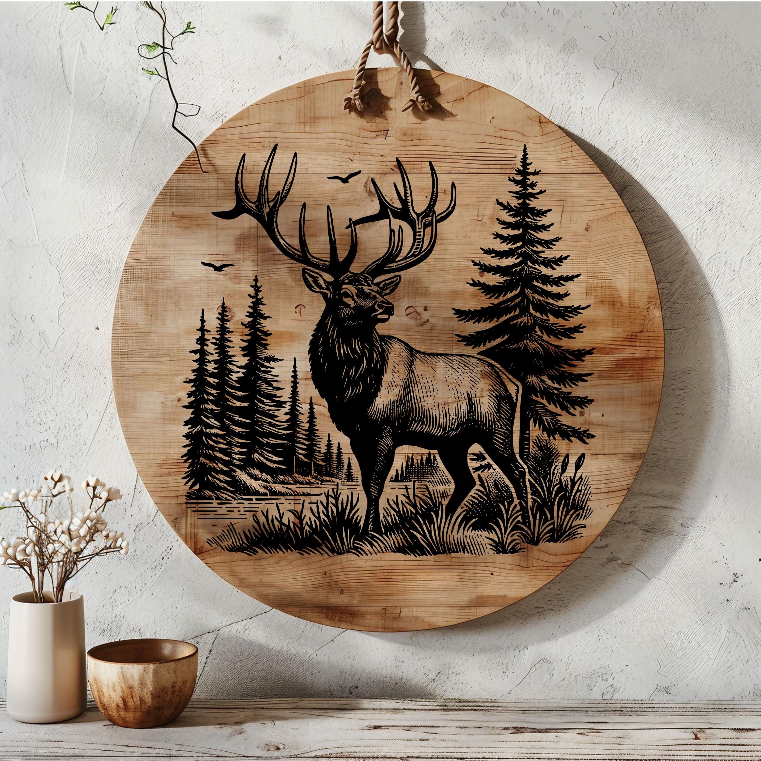 Planche à découper personnalisée chasseur en chêne écossais avec décapsuleur motif faisan