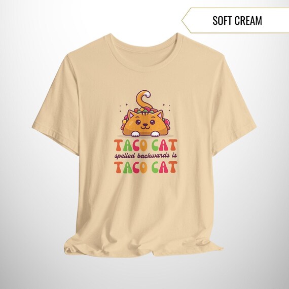 Taco Cat T-Shirt | Funny Cat Lover Tee