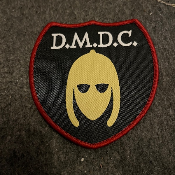 Dmdc cloth badge 80mm detectorist bbc comedy Danebury metal detecting club badge blanket badge